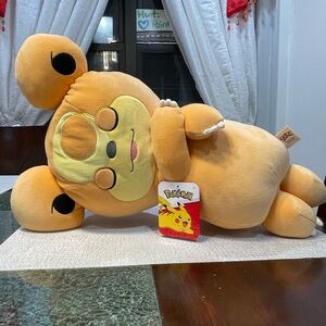 Pokemon Teddiursa Plush Toy - Orange and Yellow